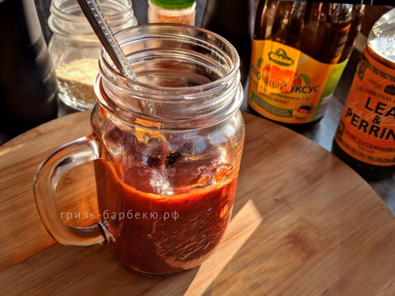 Рецепт: Соус барбекю по-канзасски — Гриль и барбекю